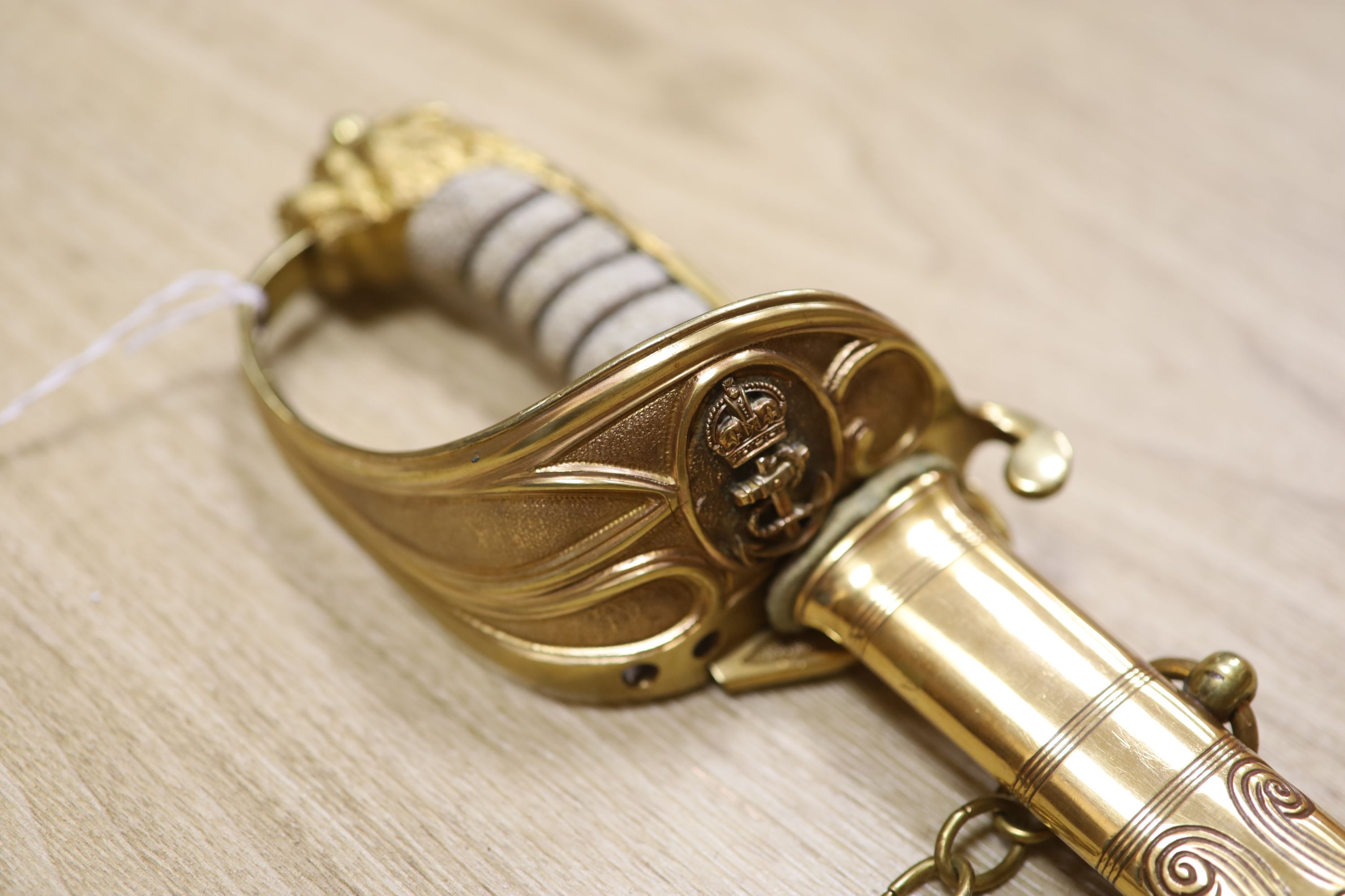 A late Naval Officers sword